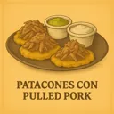 [ENT-003] Patacones con Pulled Pork